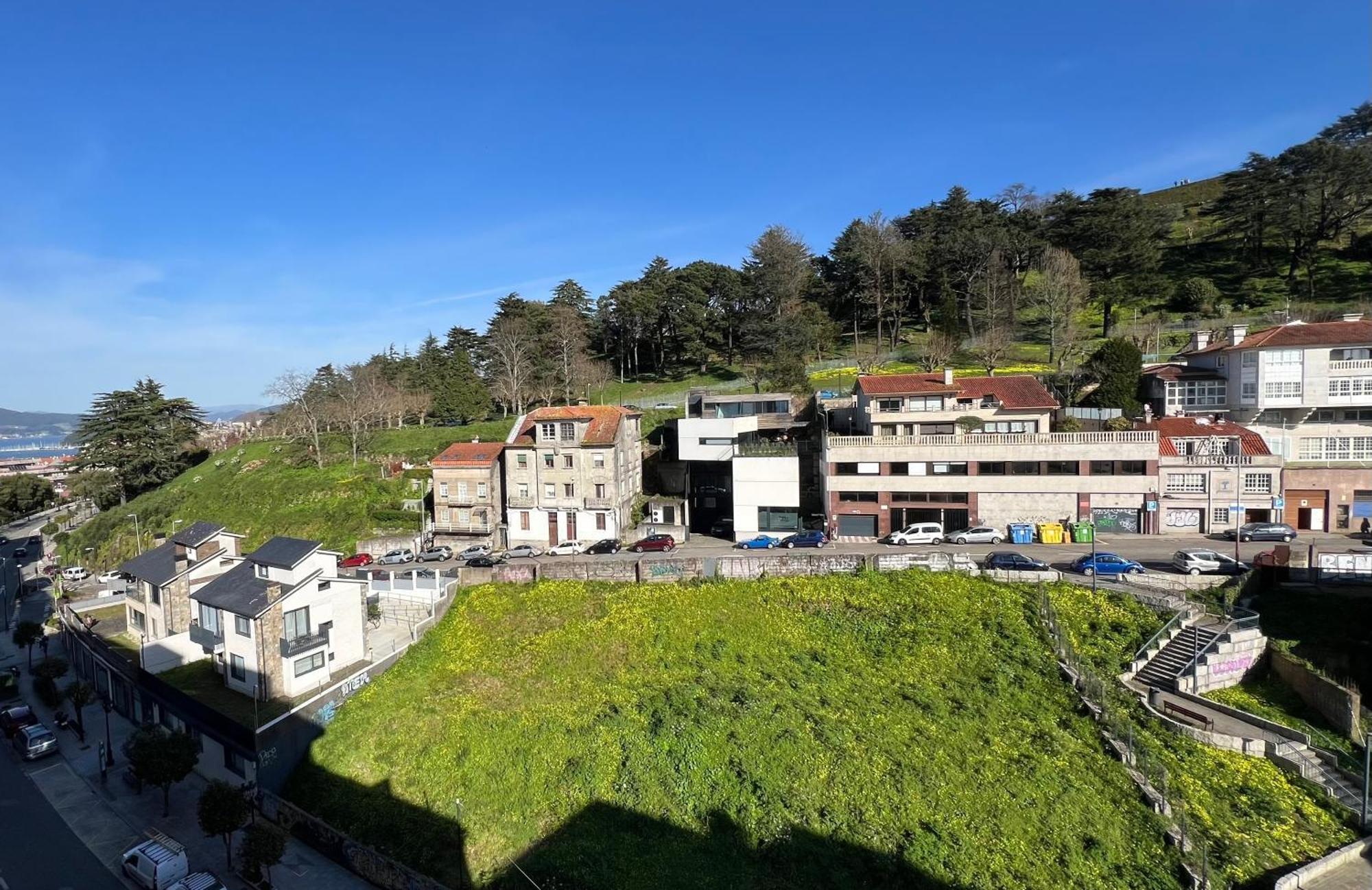 Ferienwohnung La Terraza Del Atico Con Parking Incluido Vigo Exterior foto